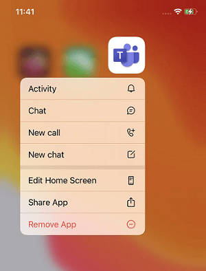 app options