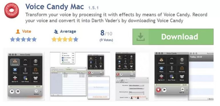 Voice Candy for Mac