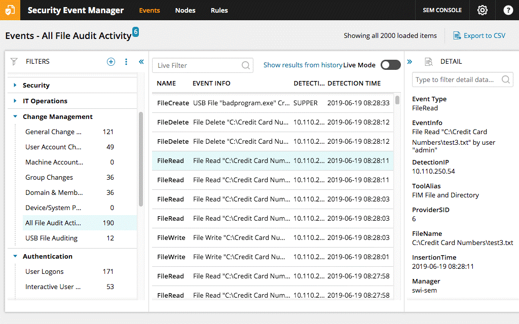 How to monitor file access in solarwinds
