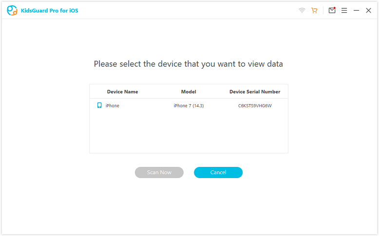 escanear datos con wifi