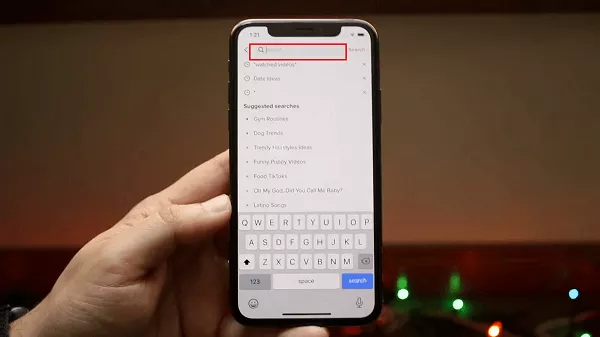 ¿Cómo ver el historial de búsqueda de TikTok?